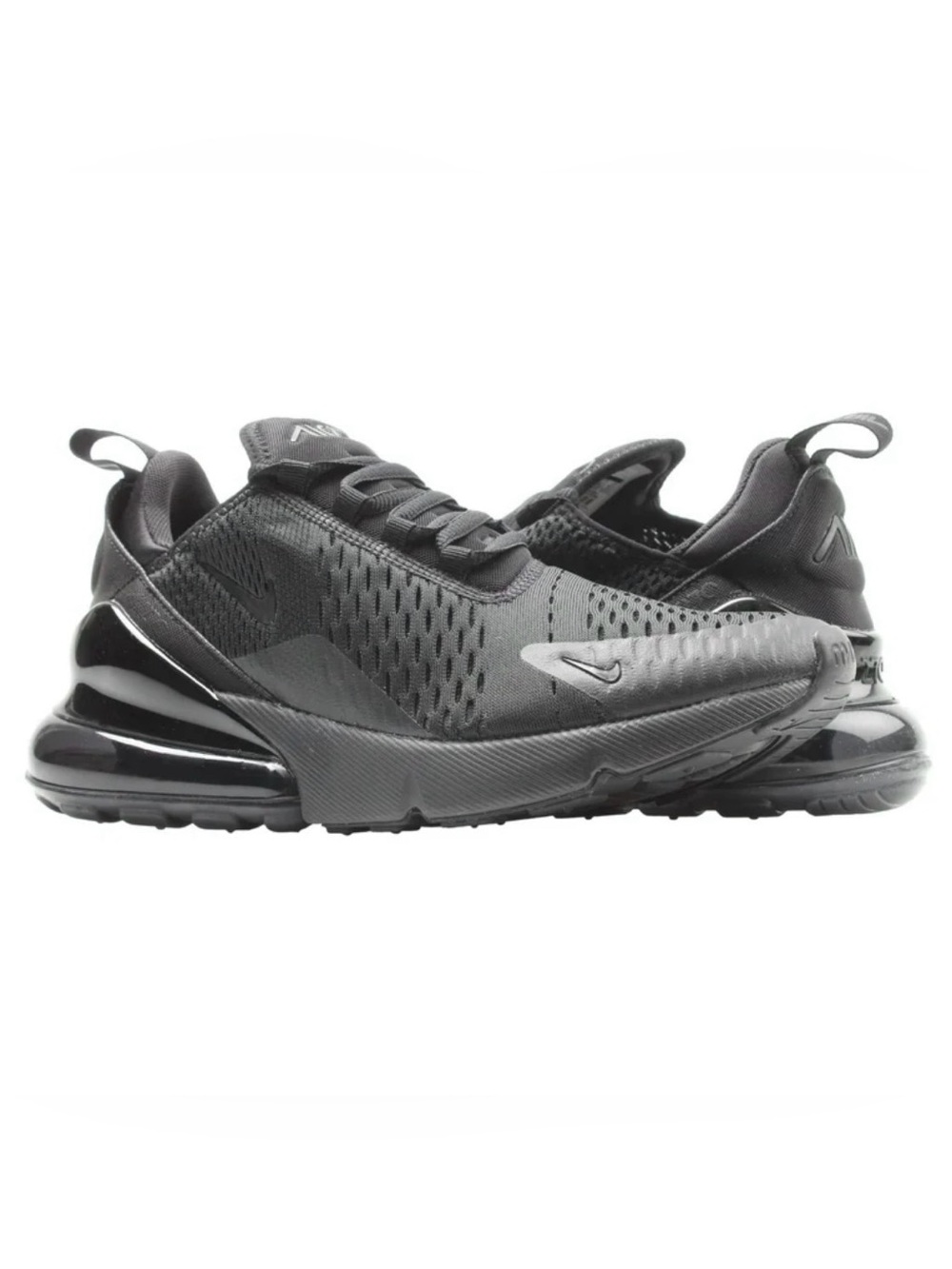Nike Black Mesh Running Sneakers